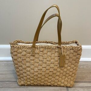 Express Straw Woven Bag